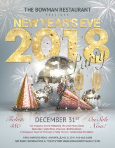 2018 New Year's Eve Party